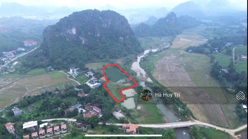 Siêu phẩm nghỉ dưỡng  5719m2  bám suối  có ao trong đất  giá rẻ chỉ 1,xtr/m2