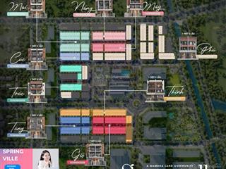 Bán shophouse tại spring ville, 11 tỷ vnd, 200 m2, hàng hiếm tại hiệp phước, nhơn trạch, đồng nai
