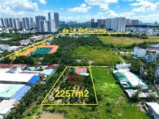 Đất 2257m2 tại đào sư tích, nhà bè, giá siêu hời chỉ 30 tỷ, tặng 3 căn nhà cấp 4 có thổ cư, nở hậu