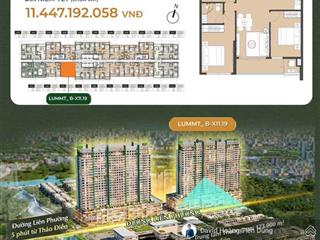 Bán căn hộ 2pn lumière midtown b.11.19  giá tốt  view tttm + kênh đào nhạc nước + soho công viên