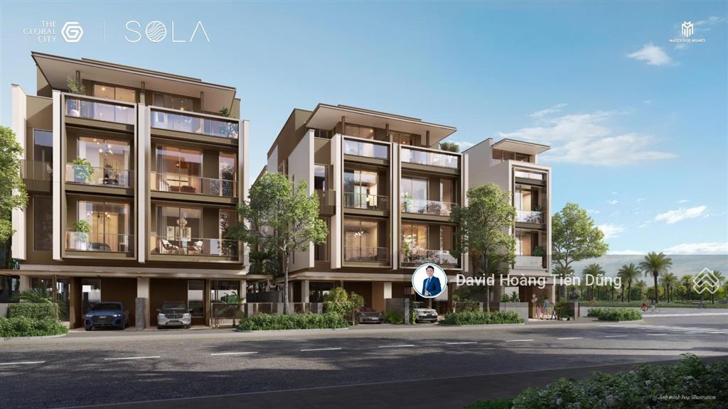 Biệt thự song lập bán đảo sola  the global city  giá tốt chỉ 58 tỷ full vat  call ngay
