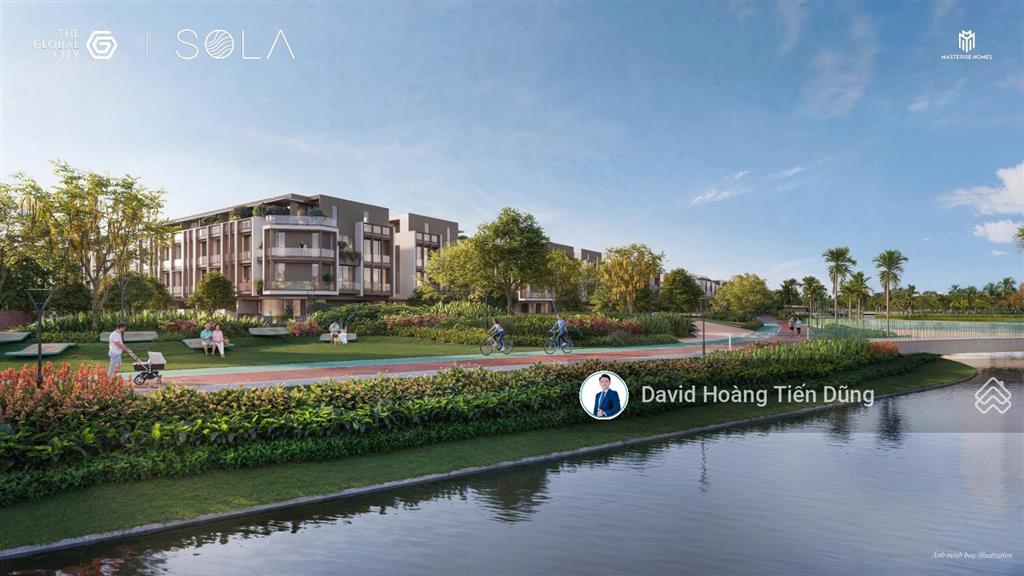 Biệt thự song lập bán đảo sola  the global city  giá tốt chỉ 58 tỷ full vat  call ngay