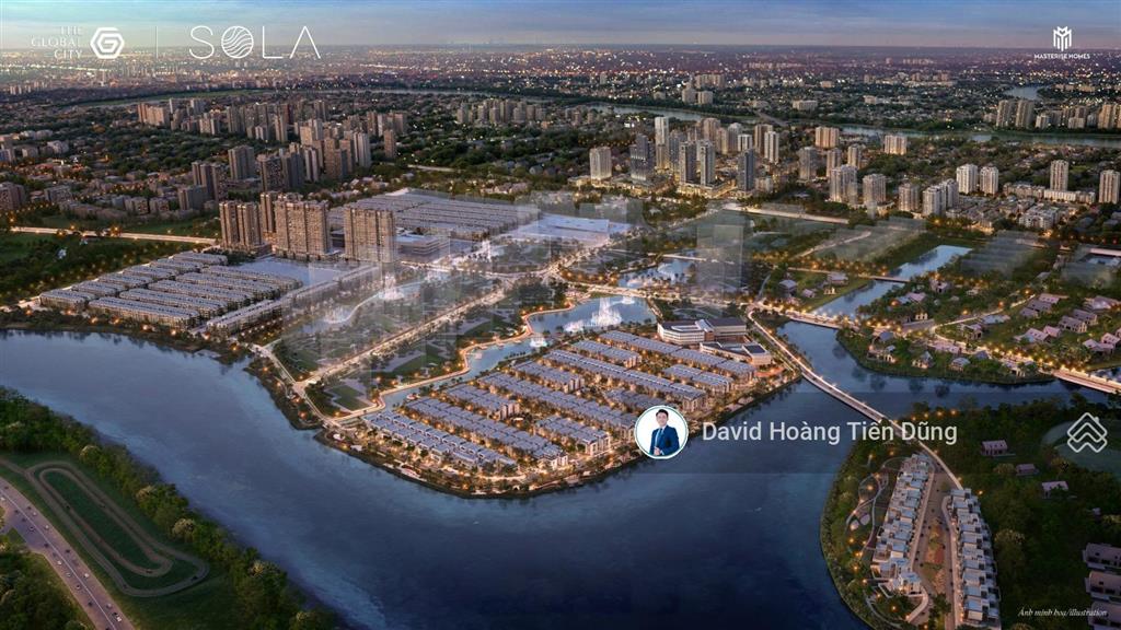 Biệt thự song lập bán đảo sola  the global city  giá tốt chỉ 58 tỷ full vat  call ngay