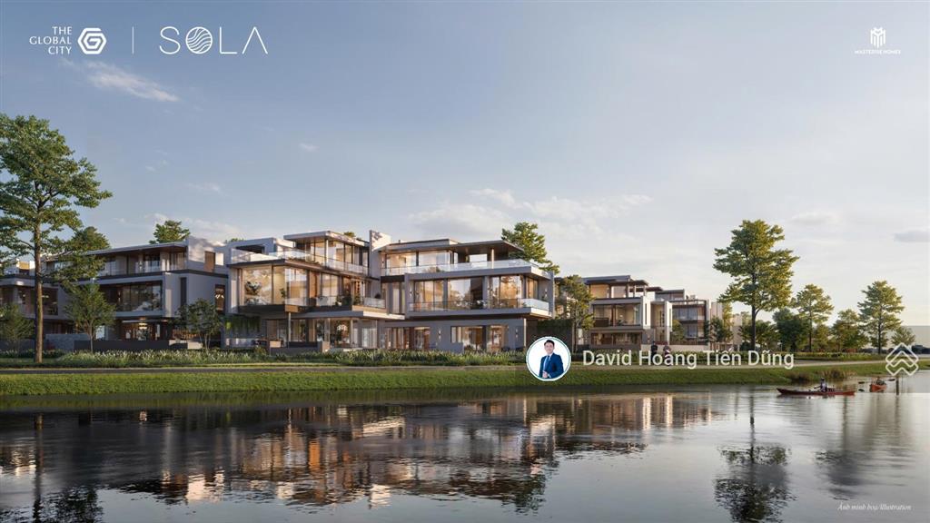 Biệt thự song lập bán đảo sola  the global city  giá tốt chỉ 58 tỷ full vat  call ngay