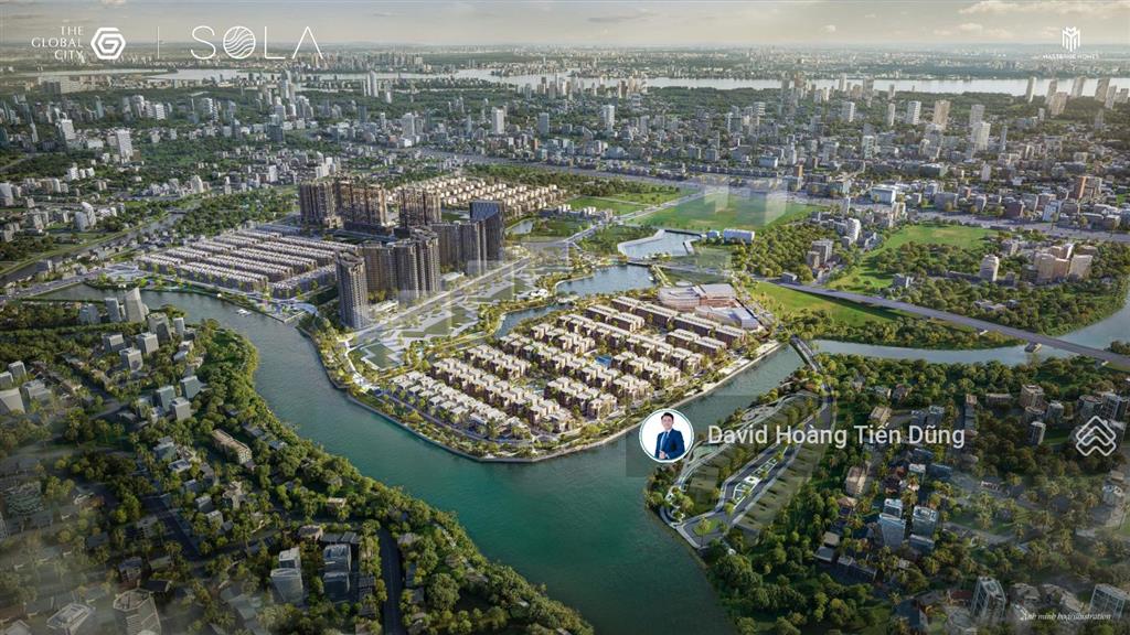 Biệt thự song lập bán đảo sola  the global city  giá tốt chỉ 58 tỷ full vat  call ngay