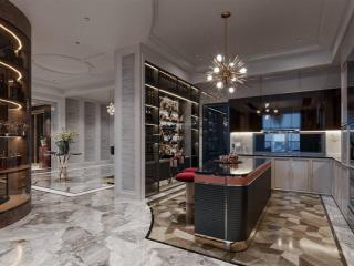 Duy nhất căn penthouse 475m2 3 mặt thoáng thiết kế 5pn phòng master rộng gần 100m2  0924 952 ***