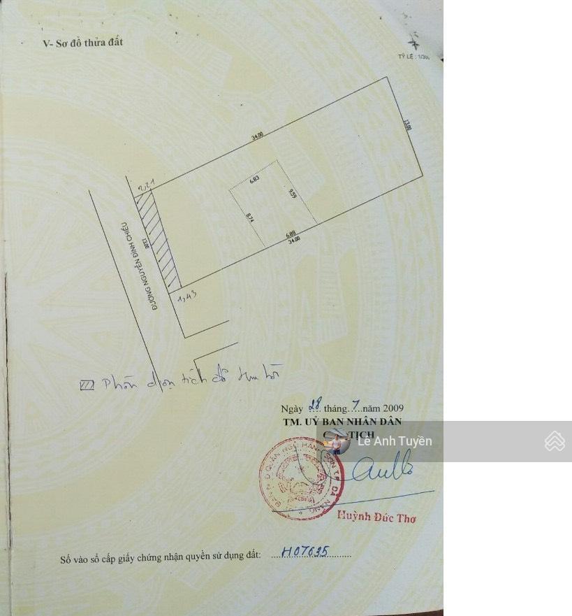 Bán lô đất 114m2 mặt tiền đường 10m5 trần duy chiến gần vương thừa vũ, gần bãi tắm biển cv cá voi