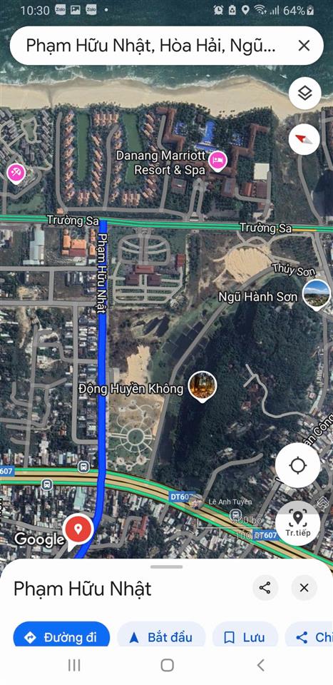 Bán lô đất đẹp mặt tiền đường 15m phạm hữu nhật đối diện núi ngũ hành sơn gần bãi biển sơn thuỷ