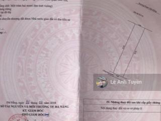 Bán cặp đất đẹp 250m2 (10x25m) mặt tiền đường phạm văn đồng, gần biển mỹ khê đà nẵng