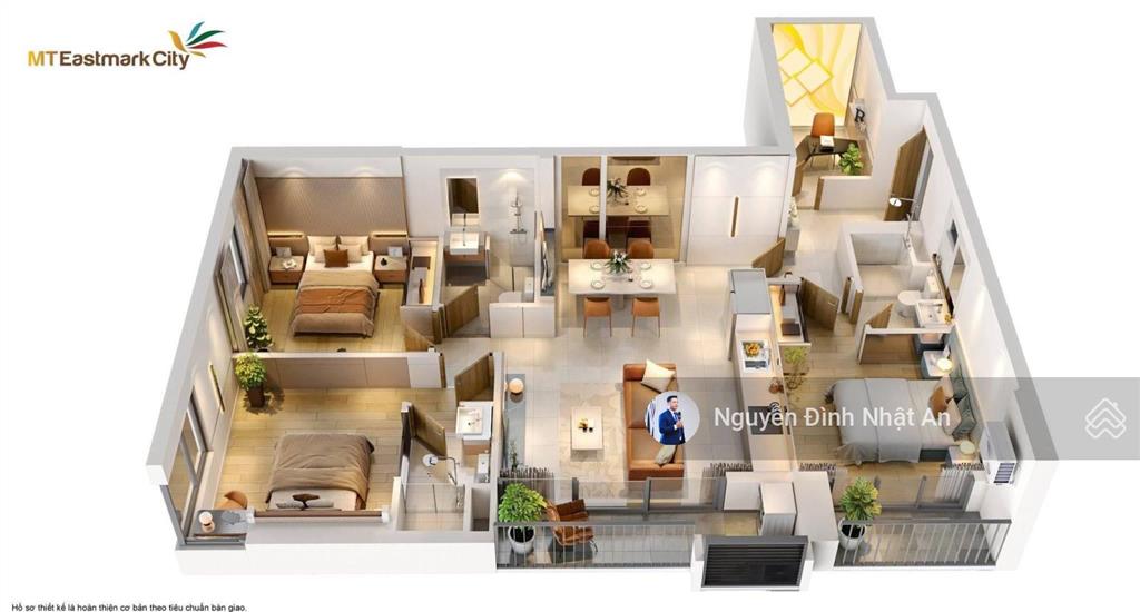 Chính chủ bán nhanh 2 căn 3pn 99,9m2 giá tốt nhất thị trường chỉ 4.05 tỷ bao thuế phí 0935 015 ***