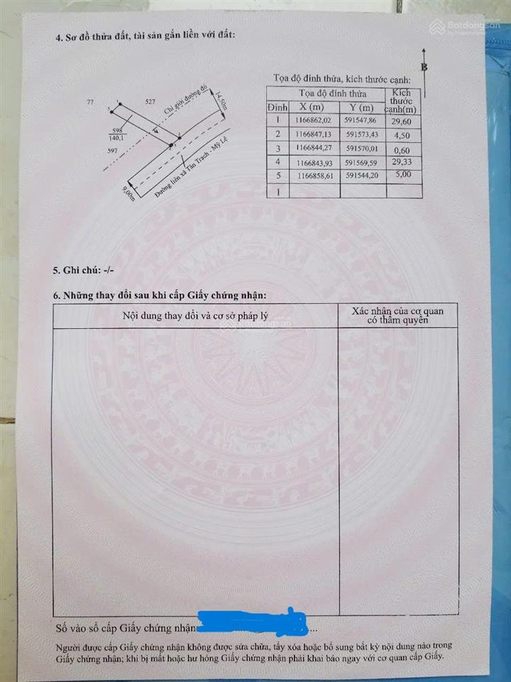 Chính chủ cần bán lô đất thổ cư 137.9m2 shr, mt đường nhựa 9m, xã mỹ lệ, h. cần đước, tỉnh long an