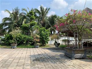 Siêu phẩm nhà vườn 2 mặt tiền đường tại trung lập hạ, củ chi có nhà thủy tạ, vườn cây ăn trái