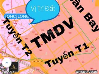 Cần bán lô đất mt đường bê tông gần giải phóng, thổ cư, sát khu tmdv, mặt trước sân bay, giá rẻ