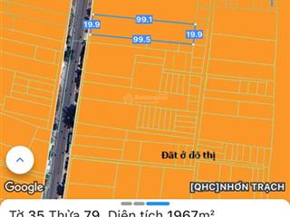 Cần bán lô đất mt đường trần văn trà, thổ cư, cách vđ3 3km, thích hợp kd buôn bán vạn nghề, giá rẻ