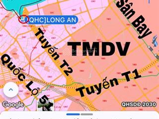 Cần bán vài lô đất mt đường nhựa 1/giải phóng gần tuyến t1 & t2, thổ cư, sát khu tmdv, mặt trước sb