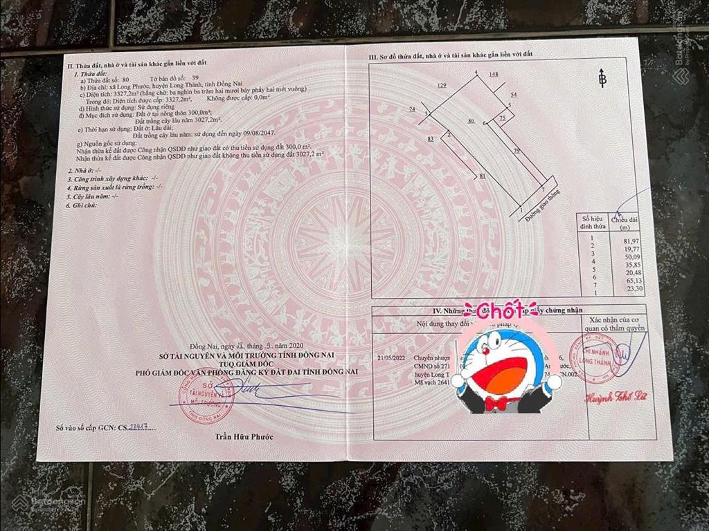 Chủ kẹt tiền cần bán vài lô đất mt đường nhựa 1/quốc lộ 51, thổ cư, sát ngã tư 67, giá đầu tư