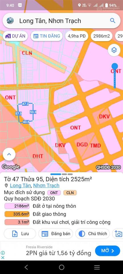 Cần bán gấp vài lô đất đường ôtô 1/đường lý thái tổ & nguyễn hữu cảnh, thổ cư, sát ngã tư long tân