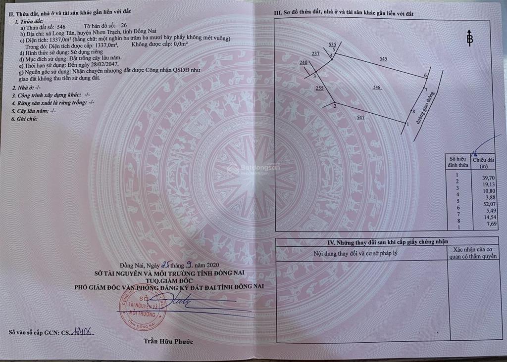 Cần bán gấp vài lô đất đường ôtô 1/đường lý thái tổ & nguyễn hữu cảnh, thổ cư, sát ngã tư long tân