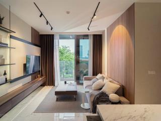 Cho thuê empire city linden 2pn góc 94,7m² | view sông q1  cầu ba son, ngắm pháo hoa