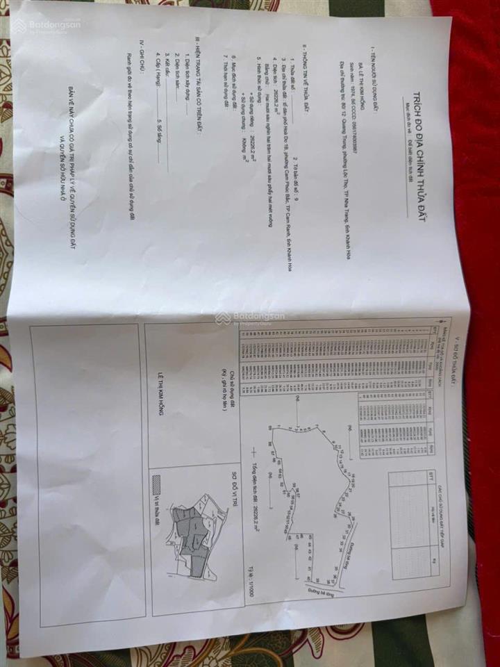 Chính chủ cần bán 02 lô đất rộng, đẹp tại tp cam ranh, khánh hòa