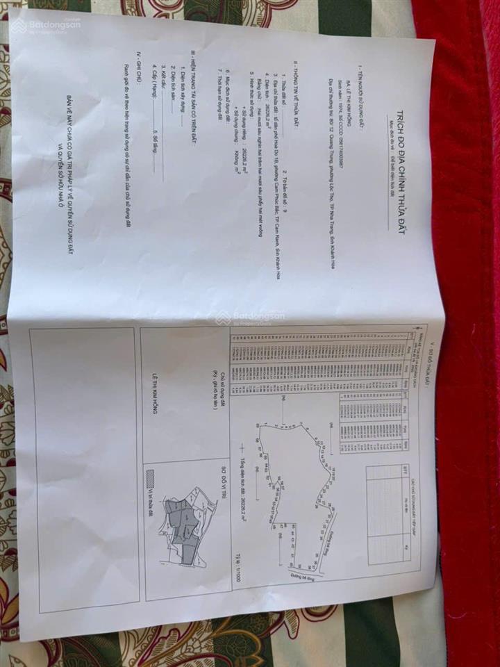 Chính chủ cần bán 02 lô đất rộng, đẹp tại tp cam ranh, khánh hòa