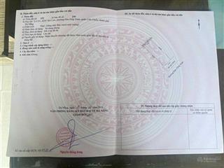 Bán lô đất mặt tiền xuân thiều trục thông biển nguyễn tất thành  liên chiểu đà nẵng