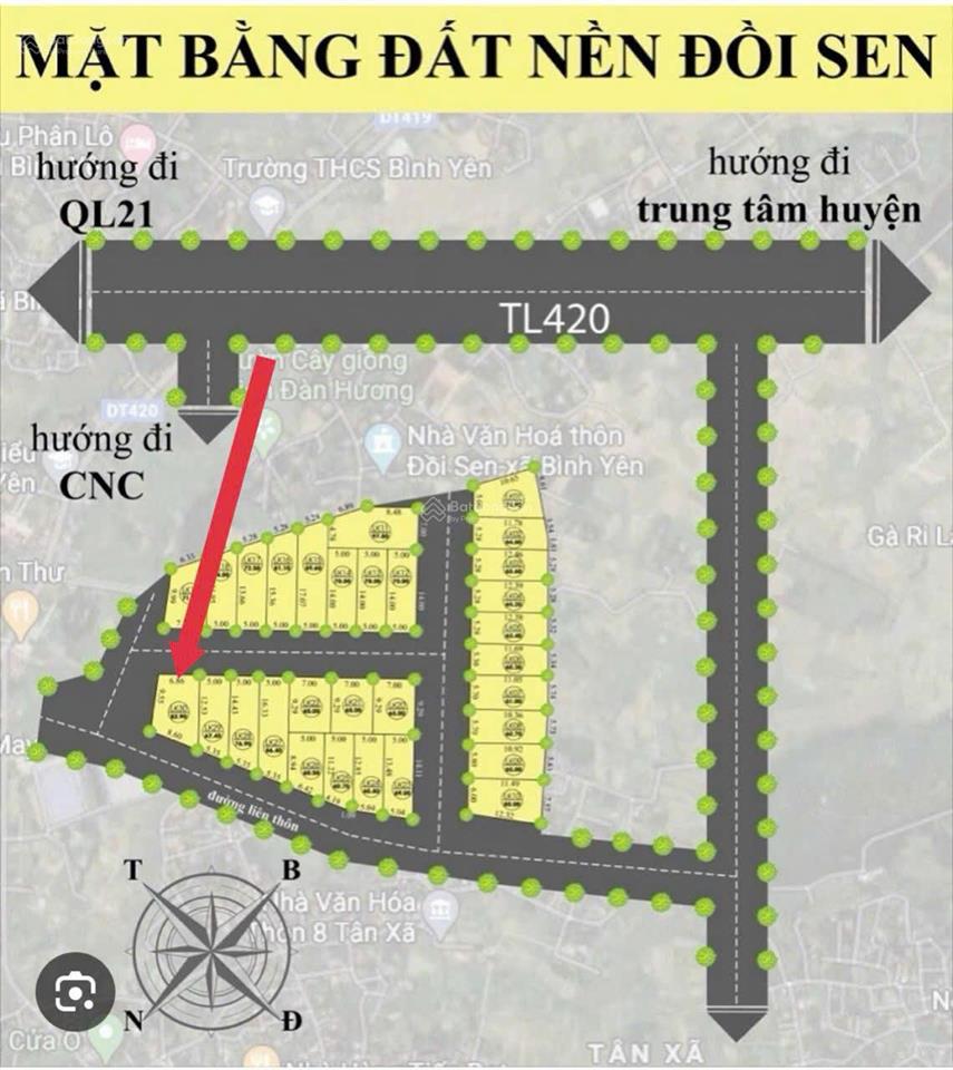 Chính chủ bán lô góc 2 mặt tiền 3 mặt tiền đồi sen bình yên, 0911 162 ***