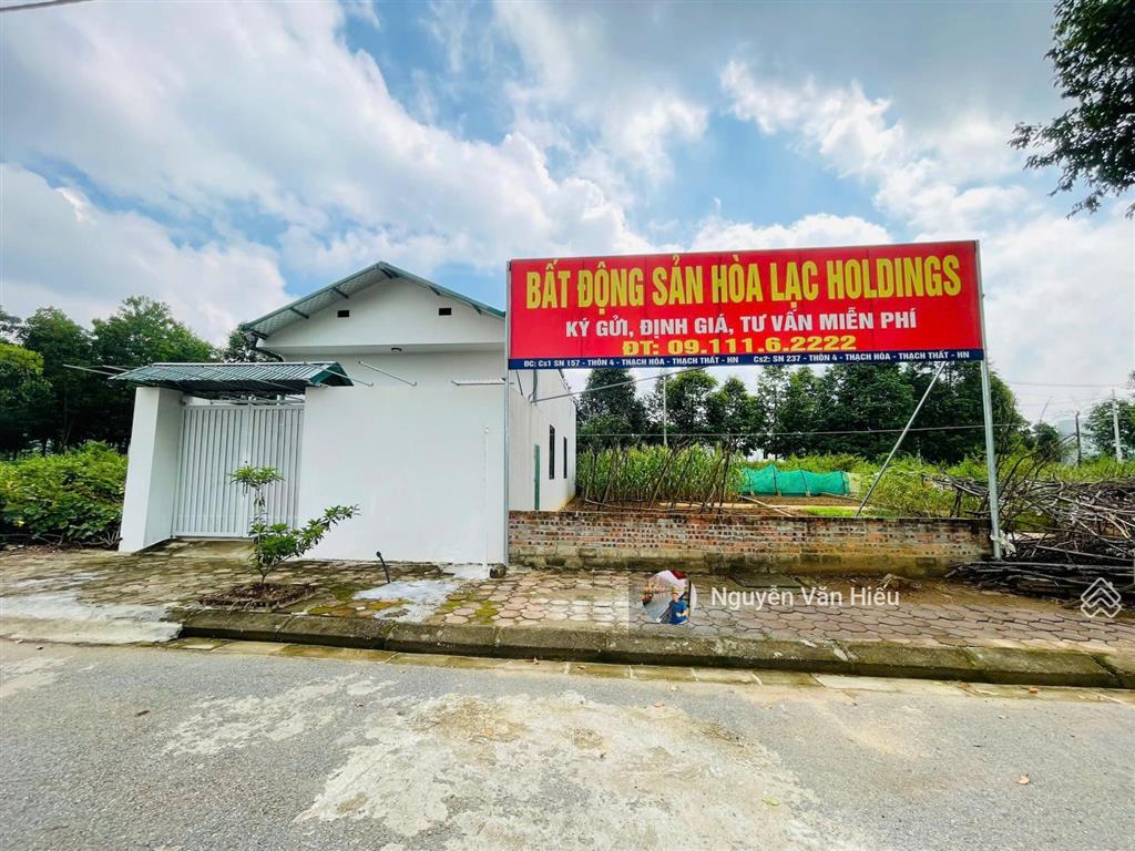 Chính chủ bán 100m2, 79m2... mặt đường đôi tái định cư đại học quốc gia 0911 162 ***