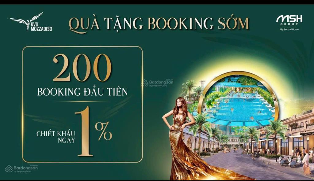 Chính thức nhận booking mozzadiso (mỹ gia gói 6)