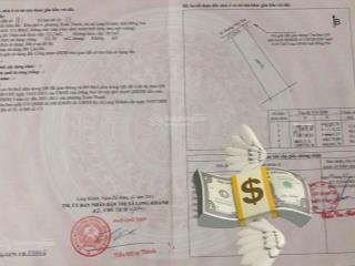 550m2 đất thổ cư mặt tiền tp long khánh kẹt bank còn 5 tỷ 800 tl