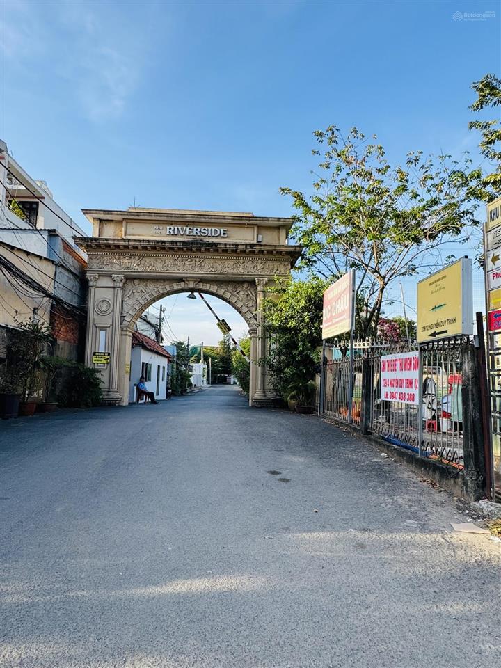 Khuôn đất vip 2 mặt tiền view sông 1080m2 khu compound riverside 239 nguyễn duy trinh q2 giá 115 tỷ