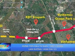 Bán nhà 1 tầng khu 4,3ha mặt tiền 7,5m cực đẹp giáp ecopark văn giang hưng yên, 0385 626 ***
