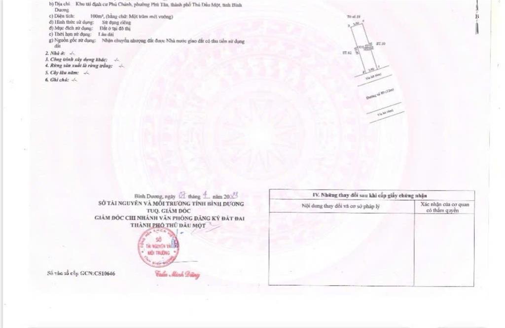 Cần bán gấp lô đất mặt tiền kinh doanh buôn bán. đường số 80 khu tđc phú chánh c giá tốt