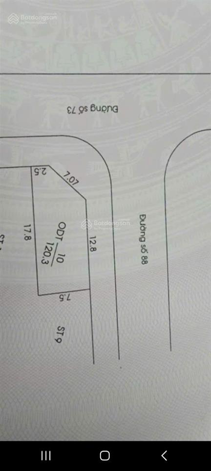 Cần bán gấp lô góc 2 mặt tiền đường số 73 và số 88, khu tđc phú chánh, trung tâm tp mới giá tốt