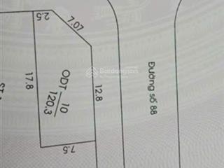 Cần bán gấp lô góc 2 mặt tiền đường số 73 và số 88, khu tđc phú chánh, trung tâm tp mới giá tốt