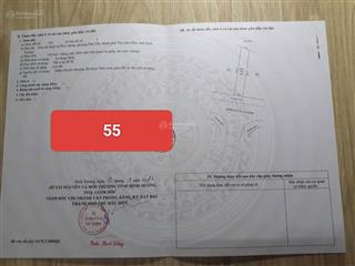 Chính chủ cần bán lô đất mặt tiền đường số 55 khu tđc phú chánh c giá tốt đầu tư
