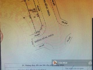 Chính chủ cần bán lô góc 2 mặt tiền đang cho thuê 30tr/tháng, trong khu tđc phú chánh giá ngộp