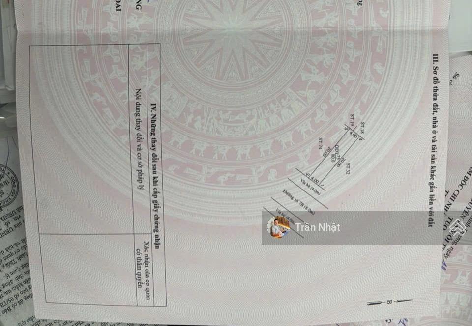 Chính chủ cần bán gấp lô góc 2 mặt tiền đường số 7b và số 16 tđc tp mới bình dương