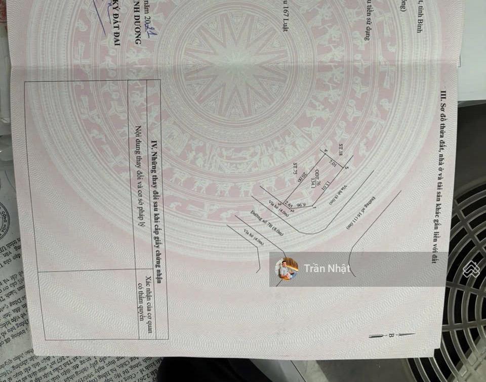 Chính chủ cần bán gấp lô góc 2 mặt tiền đường số 7b và số 16 tđc tp mới bình dương