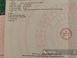 Chính chủ cần bán gấp lô đất đẹp mặt tiền đường d12 tđc phú mỹ giá tốt