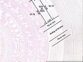Chính chủ gửi bán gấp lô đất đường số 40 tđc phú chánh b ngay chợ, trường học giá tốt