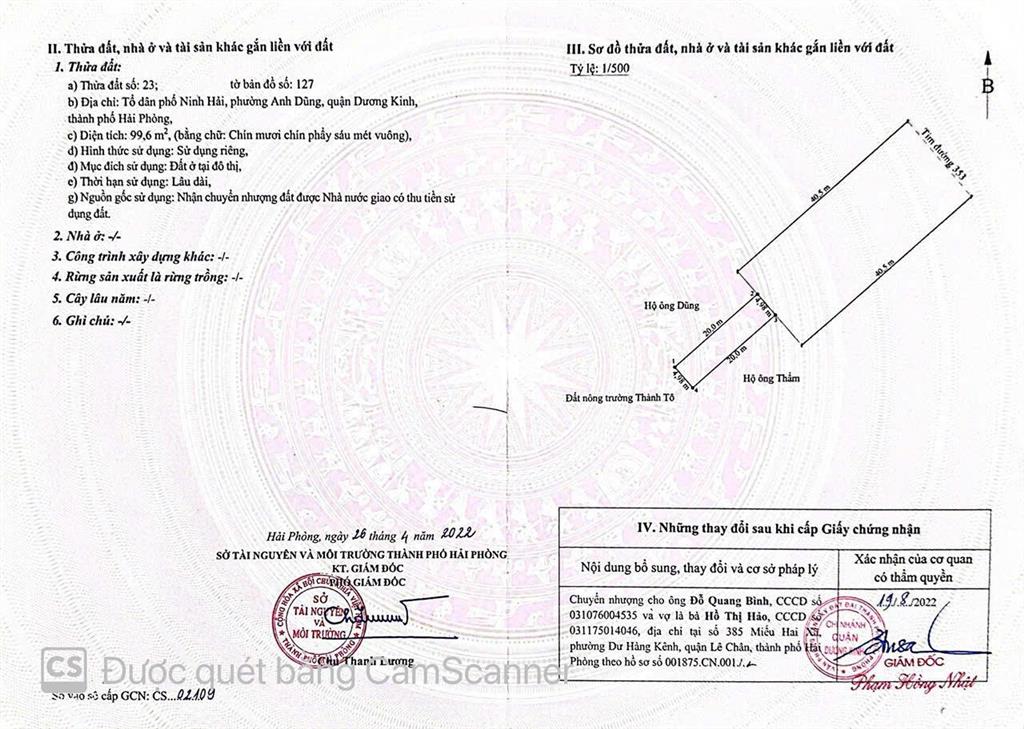 Đường rộng 42m trước mặt là dự án nhà ở hòa nghĩa dương kinh