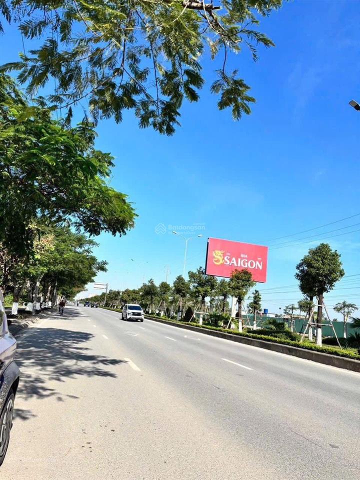 Đường rộng 42m trước mặt là dự án nhà ở hòa nghĩa dương kinh