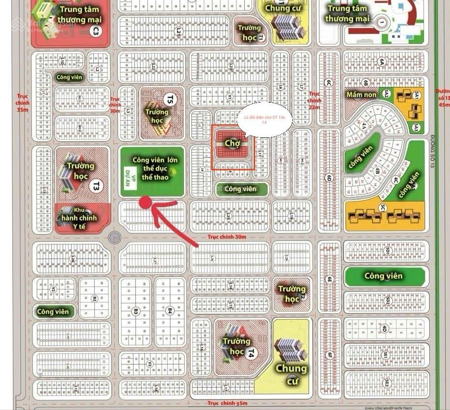 Chuyên nhận ký gửi mua bán khu dân cư long tân city, đường 25c, nhơn trạch dt 177m2,  0938 903 ***