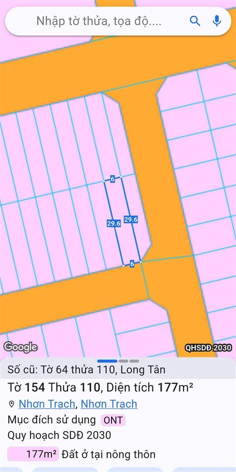 Cần bán lô góc dự án long tân city gần đường 25c dt 135 m2  0938 903 ***