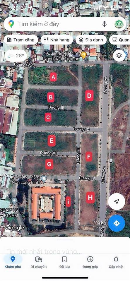 Bán gấp lô đất đẹp tđc phước thiện  sát bên vđ3  vinhomes. giá chỉ 7,35 tỷ