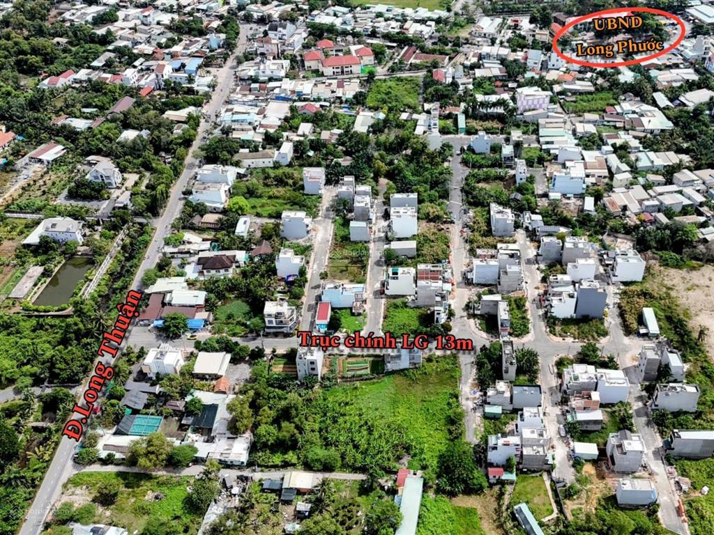 Bán gấp lô đất đẹp đường 13m kdc đặng gia phát  phường long phước  gần vinhomes