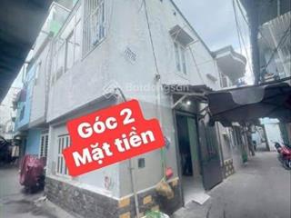 2,66 tỷ nhà 1 trệt 1 lầu 4 x 6 căn góc hẻm thông shr khu hiện hữu