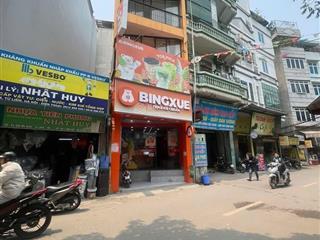 Bán nhà 4 tầng dương khuê. kinh doanh sầm uất. phân lô ô tô tránh  44m2 mặt tiền 5.5m. giá 20 tỷ