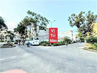 Nền góc mặt tiền lộ 30m  khu dân cư công an